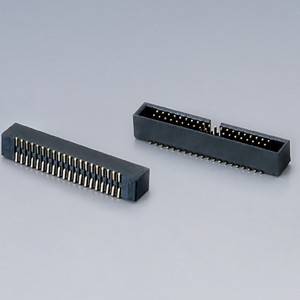 PIN HEADER PITCH1.0MM(.039″) DUAL ROW STRAIGHT TYPE