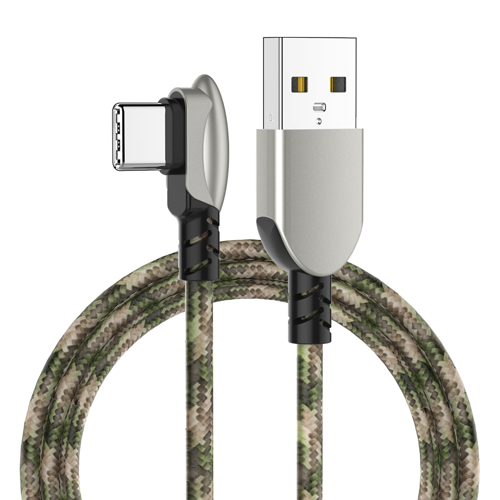 USB 2.0直角USB手机充电器电缆