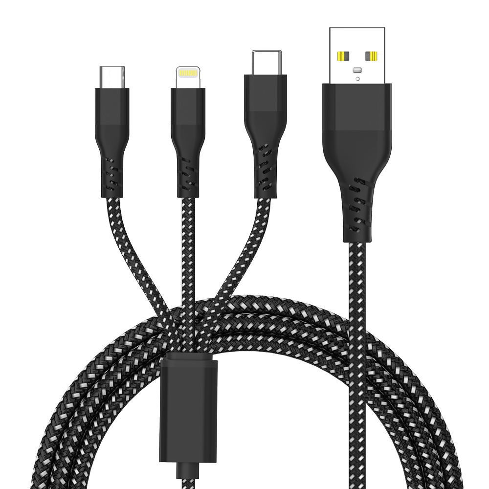 3 in 1 Multi fast Charging Cable