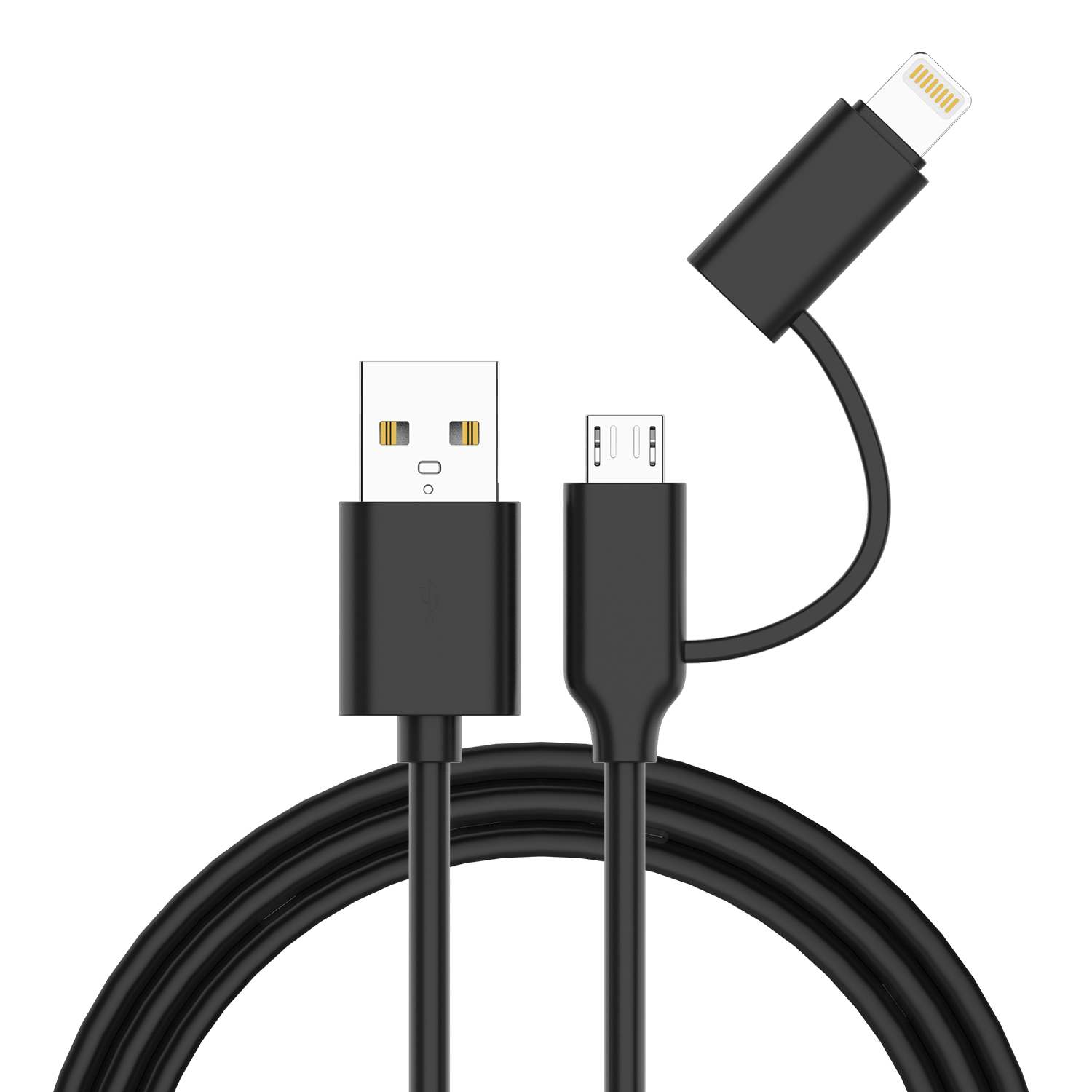 PD 60W Fast Charging Braided 3 in 1 USB Cable